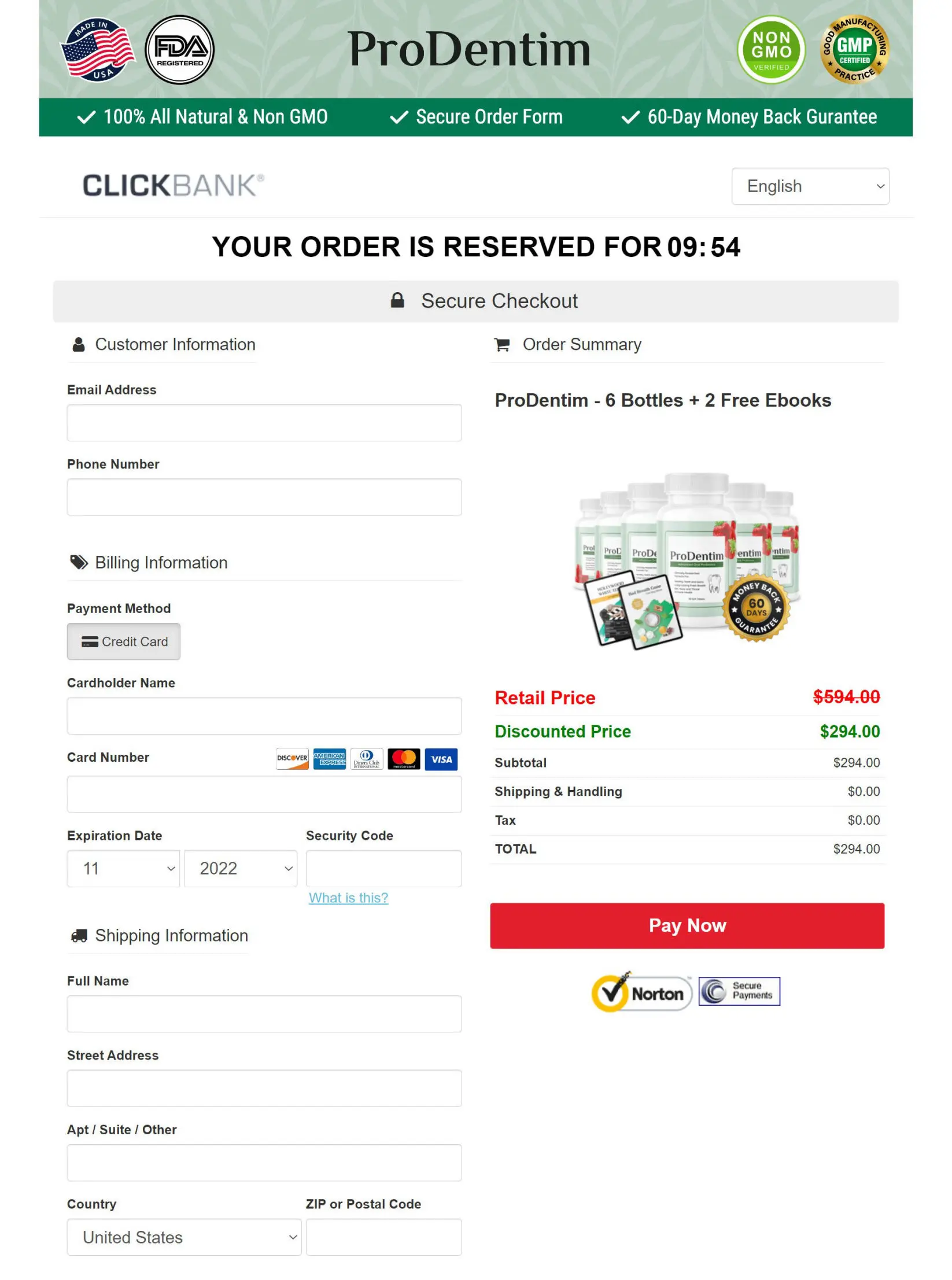 ProDentim-Checkout-Page
